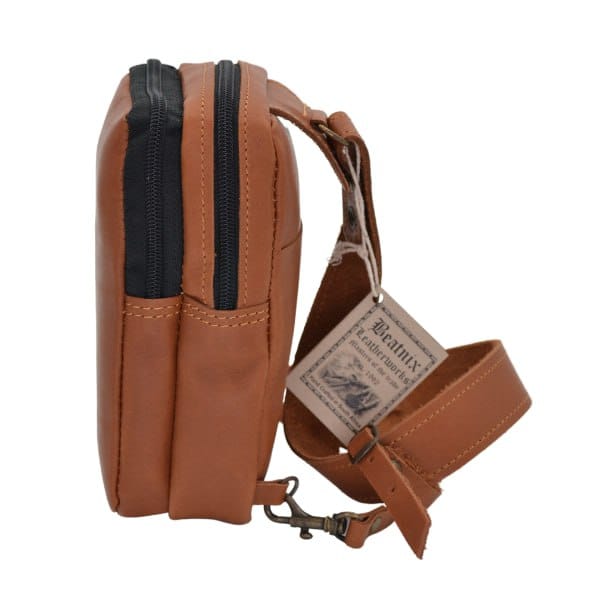 BeatnixLeatherCrossBodyBag-Tan