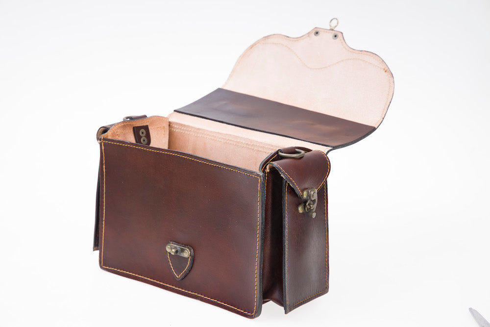 Box leather bag online