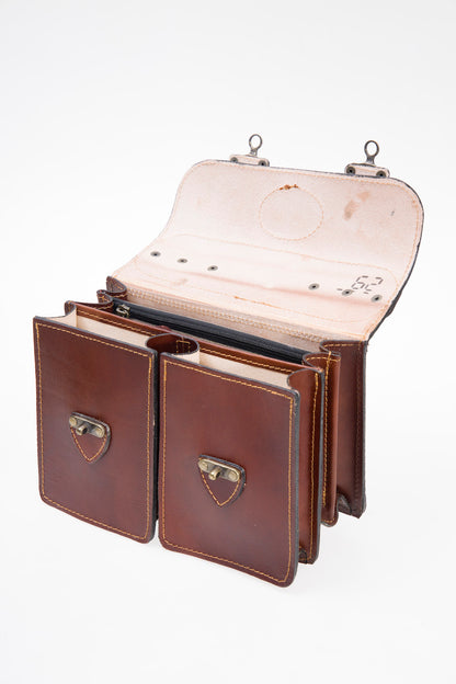 Classic leather bag brown